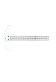 Leniar Linijka plastikowa z ogranicznikiem 70 cm