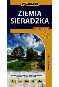 Mapa turystyczna Ziemia Sieradzka 1:75 000