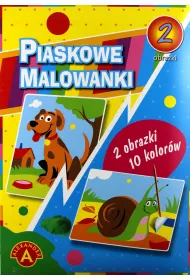 Piaskowe malowanki. Pies, �limak Alexander