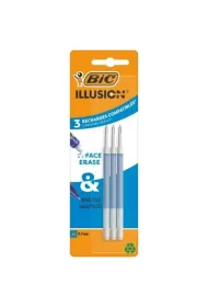 BIC, wk�ad do d�ugopis�w wymazywalnych, 3 szt.