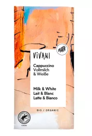 Vivani Czekolada o smaku cappuccino 100 g Bio