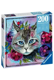 Puzzle 200 el. Kot Ravensburger
