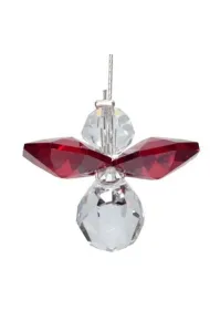 Zawieszka Crystal angel - Garnet