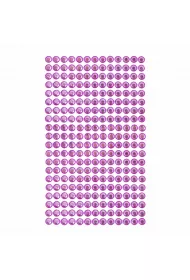 Dalprint Kryszta�ki samoprzylepne 6 mm 260 szt. GRKR-052 r�owe