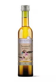 Bio Planete Olej sezamowy z praonych nasion 100 ml Bio