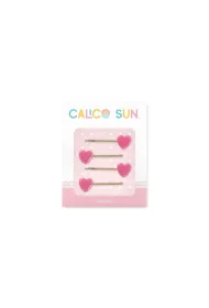 Spinki do w�os�w Sophia - Serduszko Calico Sun