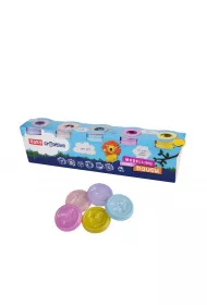 Easy Stationery Masa plastyczna Ciastokreacja per�owa 5 kolor�w