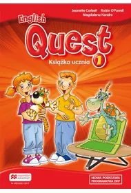 English Quest 1. Ksi��ka ucznia. J�zyk angielski