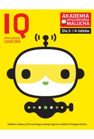 IQ: inteligencja logiczna dla 3-4 latk�w ksi��eczka z naklejkami
