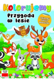Przygoda w lesie. Kolorujemy