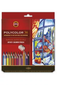 Koh-I-Noor Kredki o��wkowe Polycolor 36 szt.