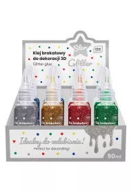 Interdruk Klej brokatowy do dekoracji 3D Star 50ml