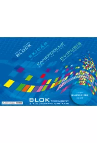 Kreska Blok techniczny kolorowy Superior A3 25k.