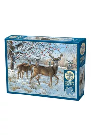 Puzzle 500 el. Jelenie zim Cobble Hill