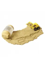 Wonder Factory Never Dry Sand - Brown + Loader Mga Entertainment