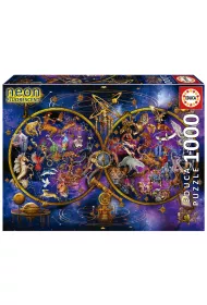 Puzzle 1000 el. Konstelacje (fluorescencyjne) Educa