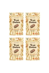 True Dates Daktyle Creamy Peanut Butter zestaw 4 x 100 g