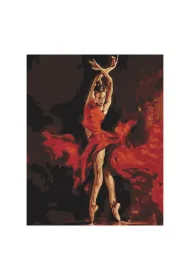 Brushme Malowanie po numerach - W ta�cu 40x50cm