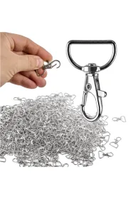 Karabiczyk metalowy rybka 2 mm