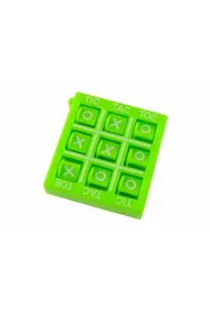 Gra k�ko i krzy�yk 4,5 cm zielona LeanToys