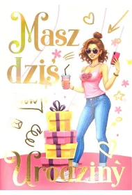 Yeku Karnet 3K Urodziny