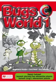 Bugs World 1 AB (C). Zeszyt �wicze�. Semestr pierwszy i drugi
