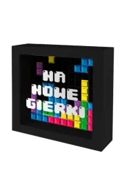 Skarbonka "na nowe gierki" (15x15x5cm) Pan Dragon
