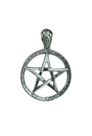 Sotis Pentagram Tybeta�ski, oksydowany Ag925, 6,7g