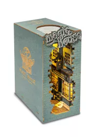 Skadany Drewniany Model LED - Magiczny Dom Robotime