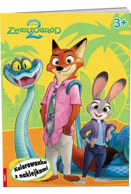 Disney Zwierzogr�d 2. Kolorowanka z naklejkami