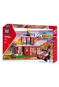 Klocki Blocki MyFireBrigade Remiza 164 elem.