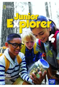 Junior Explorer 4 NEON. Zeszyt �wicze� do j�zyka angielskiego dla klasy czwartej szko�y podstawowej