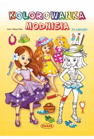 Kolorowanka modnisia