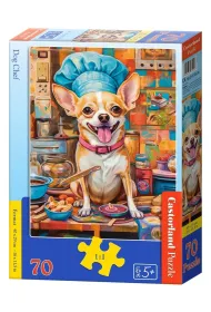 Puzzle 70 el. Dog Chef Castorland