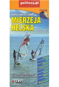 Mierzeja Helska. Mapa turystyczna 1:45 000