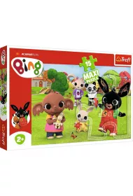 Puzzle maxi 15 el. Bing z przyjaci�mi Trefl