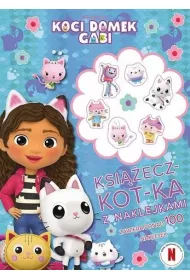 Ksi��ecz-kot-ka z naklejkami. Koci Domek Gabi