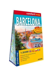 Comfort! map Barcelona midi 1:20 000 plan miasta