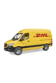 MB Sprinter DHL z figurk� kuriera i z akcesoriami BRUDER BR-02671