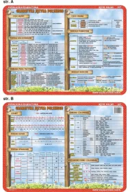 Visual System Podk�adka edukacyjna. Alfabet, cz�ci mowy
