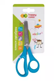 Happy Color No�yczki dla dzieci, 14 cm, blister