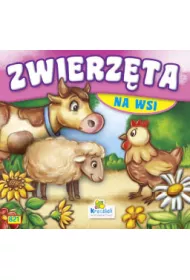 Zwierz�ta na wsi - Kr�wka, owca. Ksi��eczka harmonijka