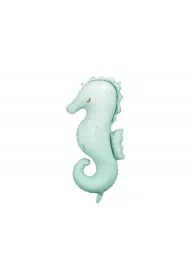 PartyDeco Balon foliowy Konik morski 47x98cm