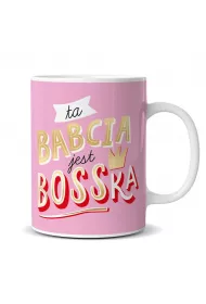 Kukartka Kubek Ta Babcia jest bosska