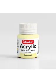 Ideyka Farba akrylowa Banan 20ml