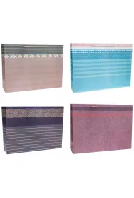 Rozette Torebka ozdobna 59x44x17cm szerokie dno mix