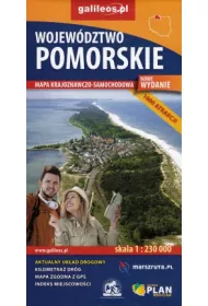 Wojew�dztwo Pomorskie. Mapa krajoznawczo-samochodowa 1:230 000