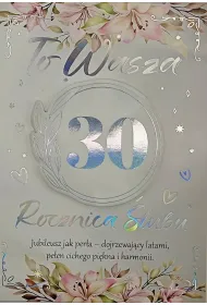 Yeku Karnet 3K Rocznica �lubu