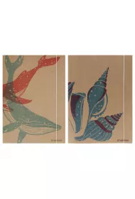Teczka z gumk� papierowa ECO Sea kolor STARPAK 531004