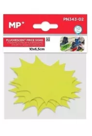Mp Main Paper Etykiety cenowe fluorescencyjne ��te 100x65mm